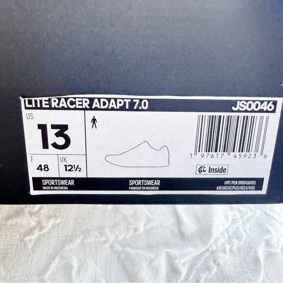 Adidas LITE RACER ADAPT 7.0 SHOES Men’s Size 13 New main image 10
